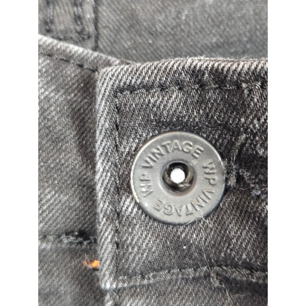 Weatherproof Vintage Jeans Mens 30x32 Black Slim Straight Faded Denim - Picture 9 of 16